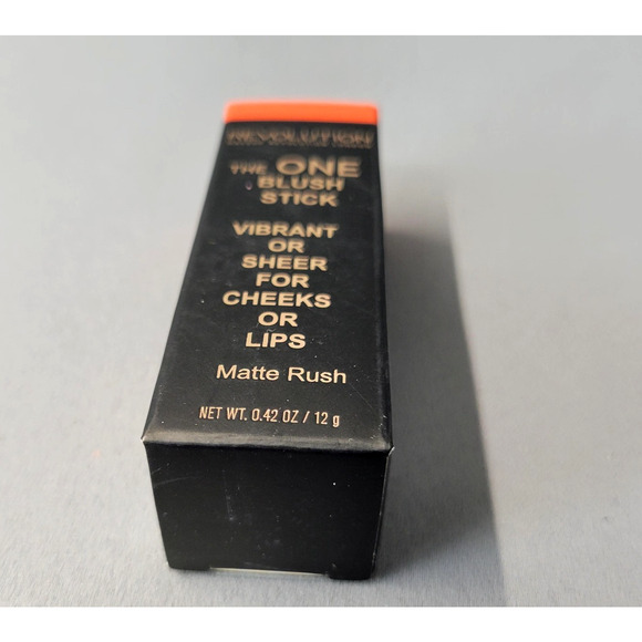 Makeup Revolution The One Blush Stick Matte Rush 0.42 oz Multi-Use Cheeks Lips - Picture 2 of 8